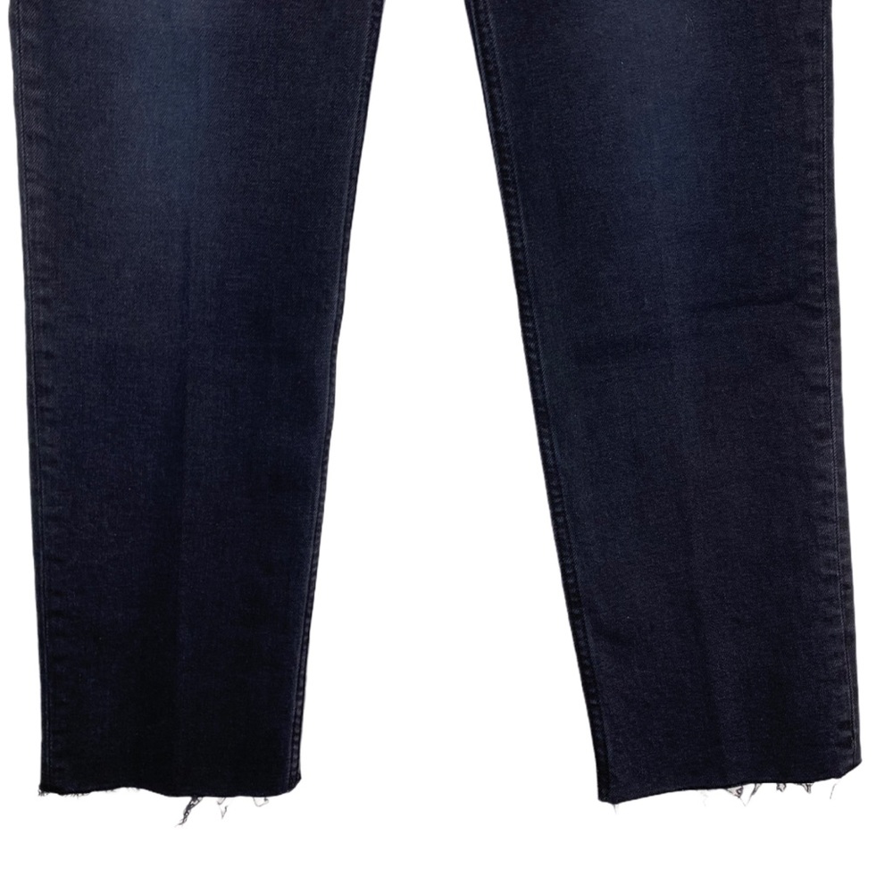 Re/Done Originals High Rise Stovepipe Black Straight Leg Jeans NWT - Picture 7 of 16